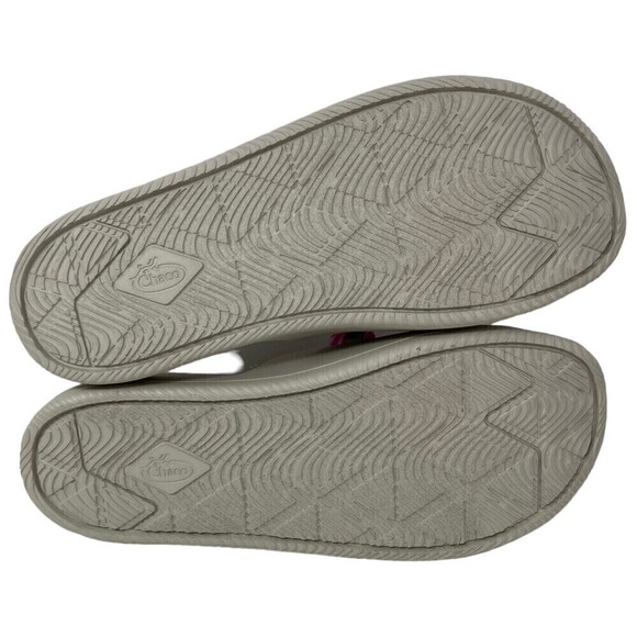 Chaco Chillos Kids Slip-On Sandals Size 6M Ultralight Comfort White Tye-Die - Picture 9 of 11